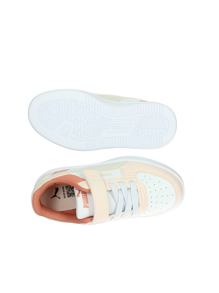 SNEAKERS BASSA 394462 BIANCO/ROSA