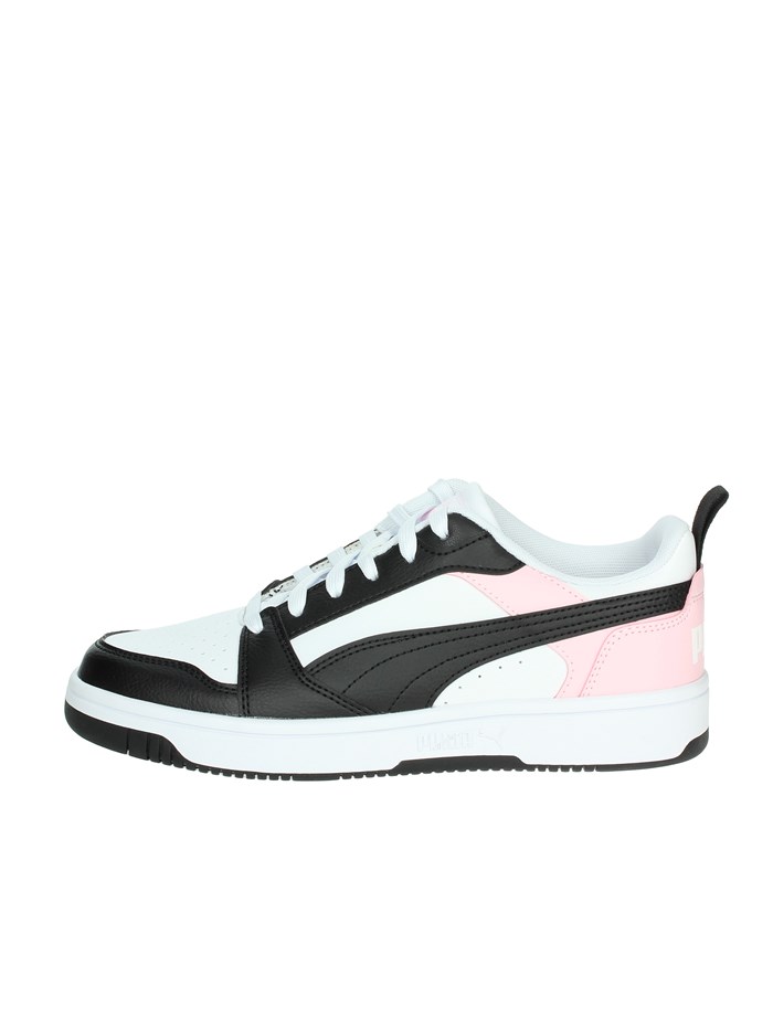 SNEAKERS BASSA 393833 BIANCO/NERO/ROSA