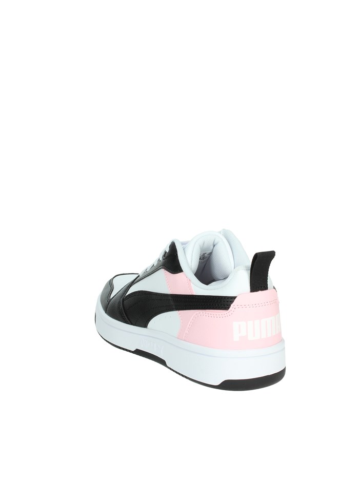 SNEAKERS BASSA 393833 BIANCO/NERO/ROSA