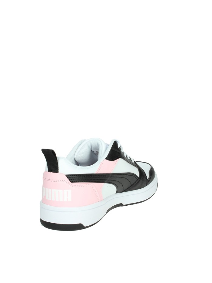 SNEAKERS BASSA 393833 BIANCO/NERO/ROSA