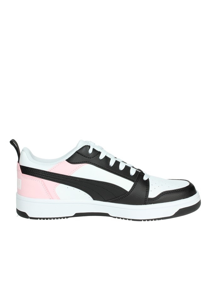 SNEAKERS BASSA 393833 BIANCO/NERO/ROSA