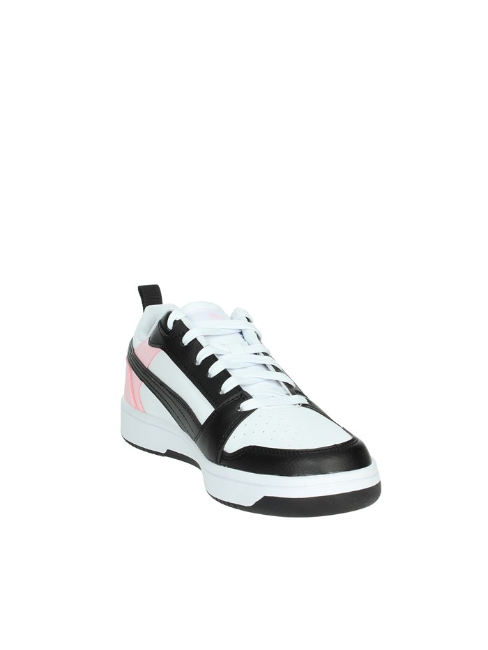 SNEAKERS BASSA 393833 BIANCO/NERO/ROSA