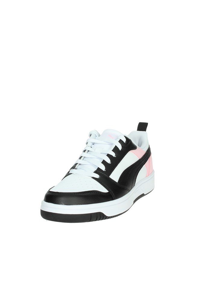 SNEAKERS BASSA 393833 BIANCO/NERO/ROSA