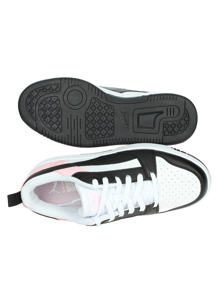 SNEAKERS BASSA 393833 BIANCO/NERO/ROSA