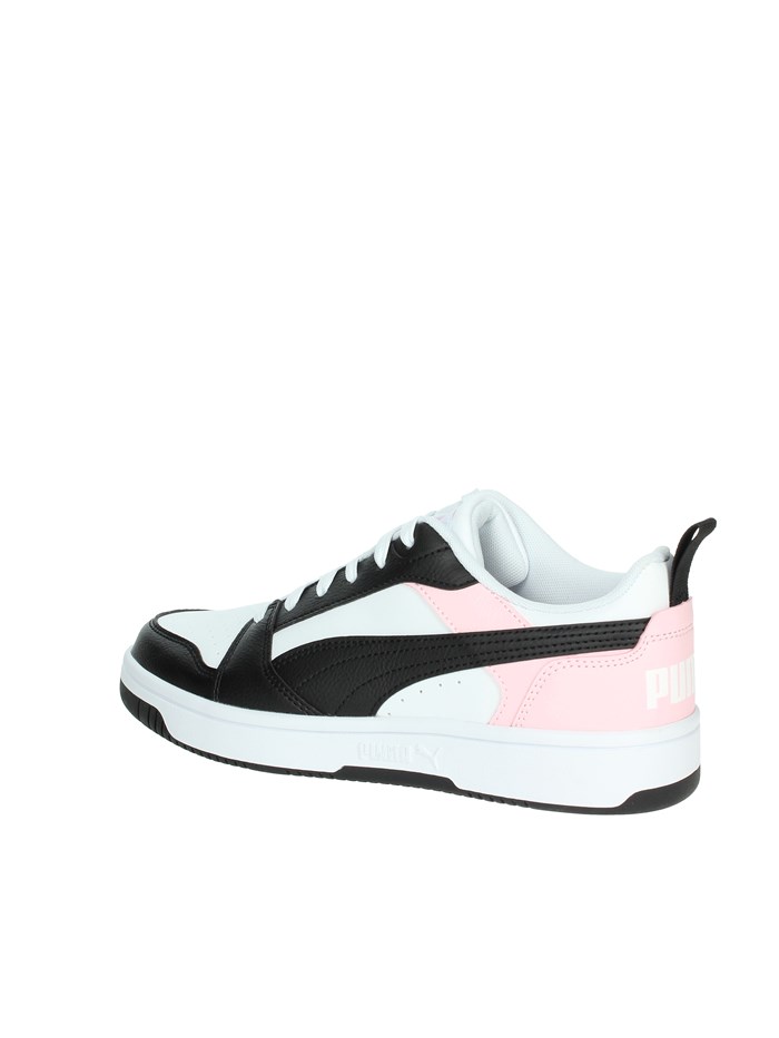 SNEAKERS BASSA 393833 BIANCO/NERO/ROSA