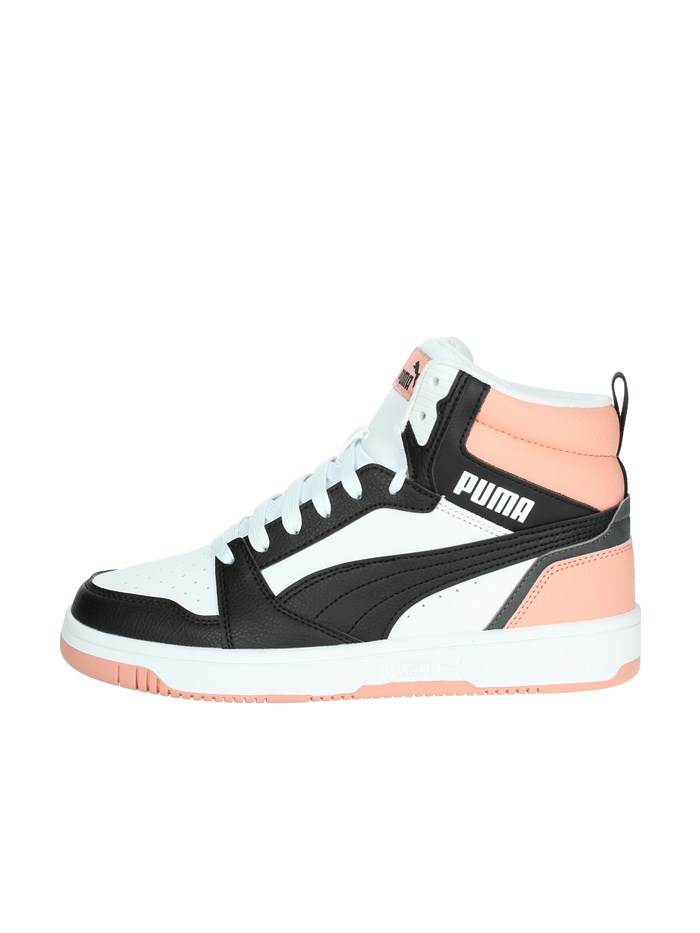 SNEAKERS ALTA 393831 BIANCO/NERO/ROSA