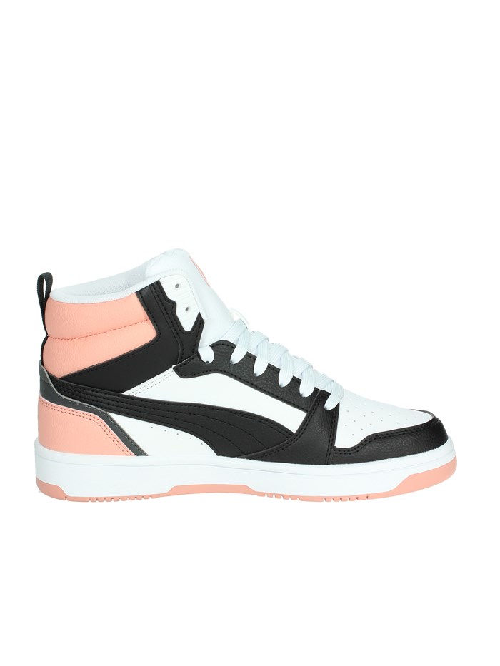 SNEAKERS ALTA 393831 BIANCO/NERO/ROSA