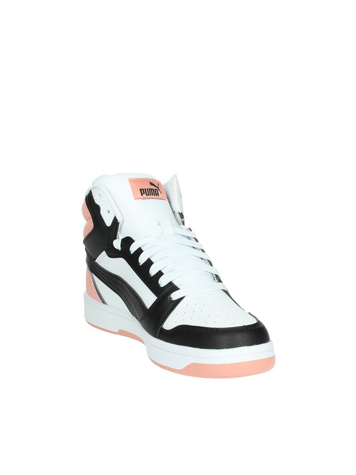 SNEAKERS ALTA 393831 BIANCO/NERO/ROSA