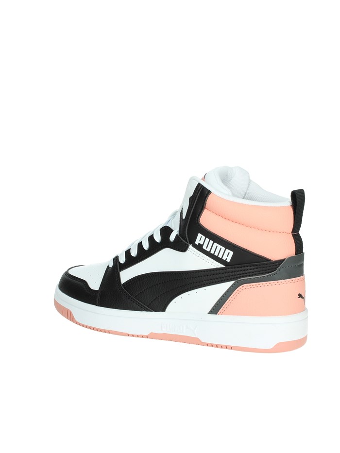 SNEAKERS ALTA 393831 BIANCO/NERO/ROSA