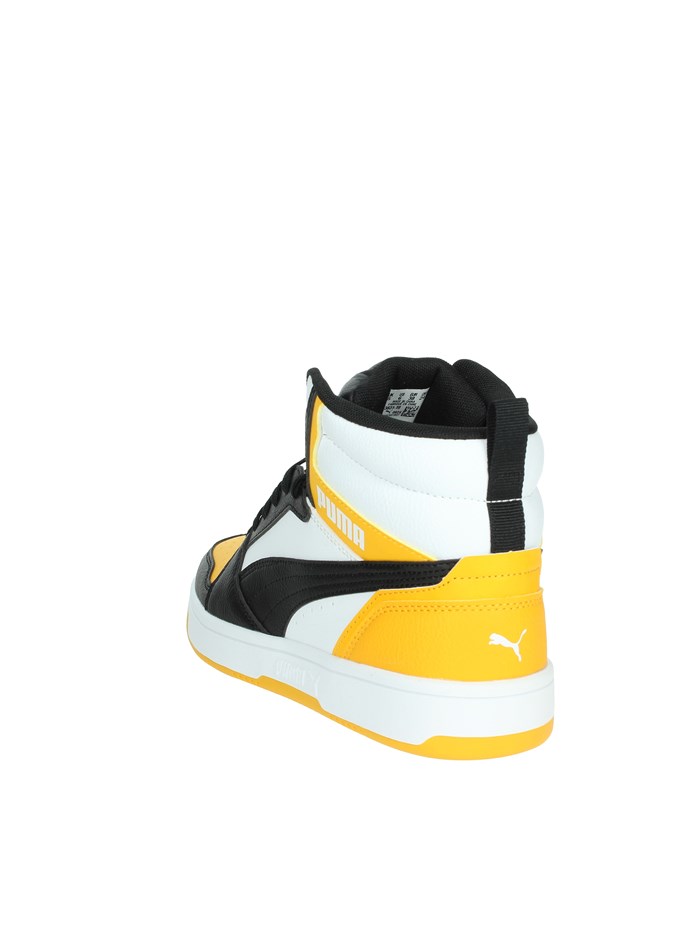 SNEAKERS ALTA 393831 BIANCO/GIALLO