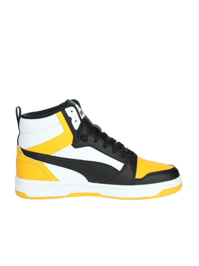 SNEAKERS ALTA 393831 BIANCO/GIALLO