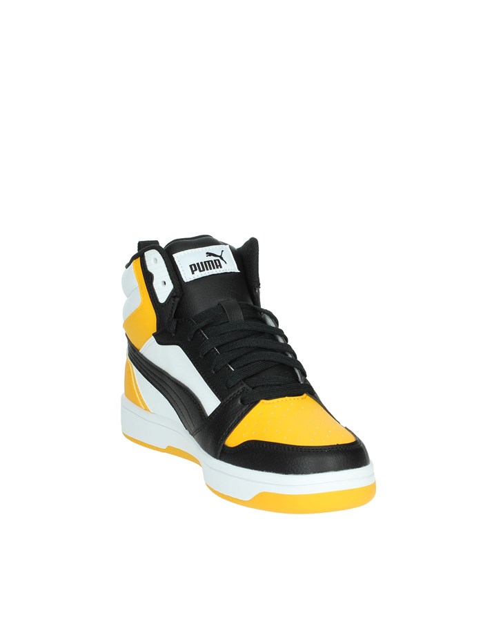 SNEAKERS ALTA 393831 BIANCO/GIALLO