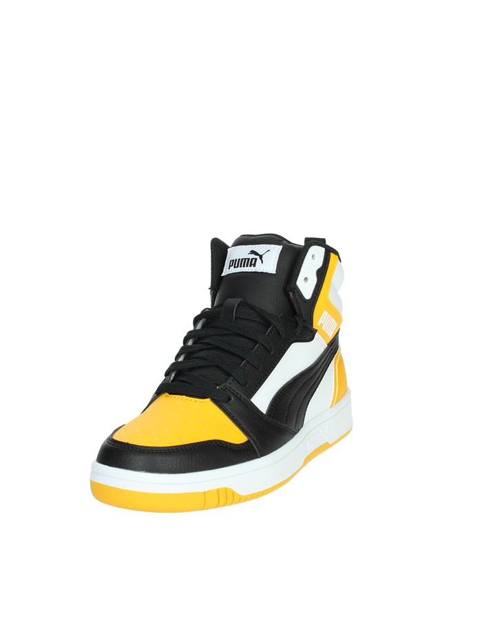 SNEAKERS ALTA 393831 BIANCO/GIALLO