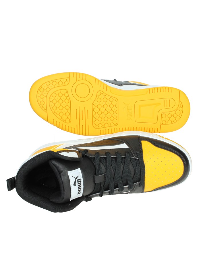 SNEAKERS ALTA 393831 BIANCO/GIALLO