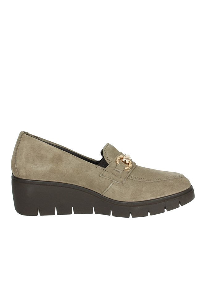 MOCASSINO TACCO 655241 TAUPE