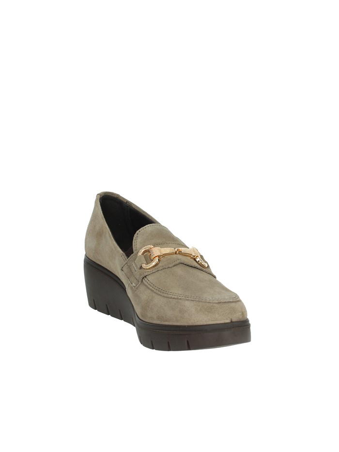 MOCASSINO TACCO 655241 TAUPE