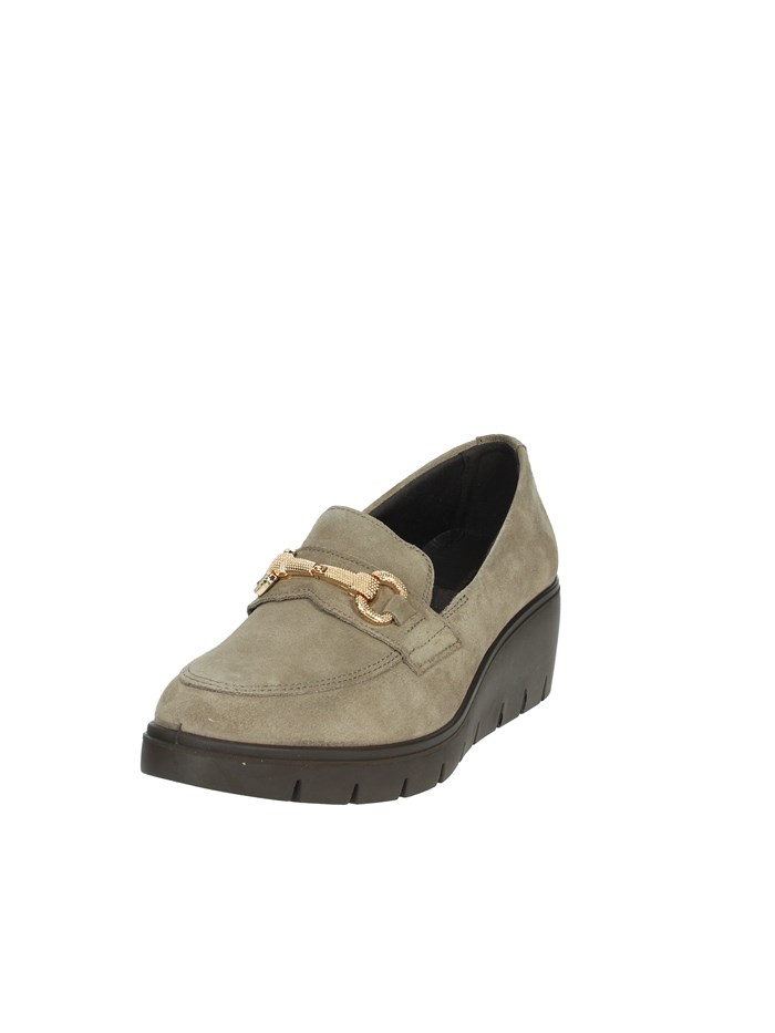 MOCASSINO TACCO 655241 TAUPE