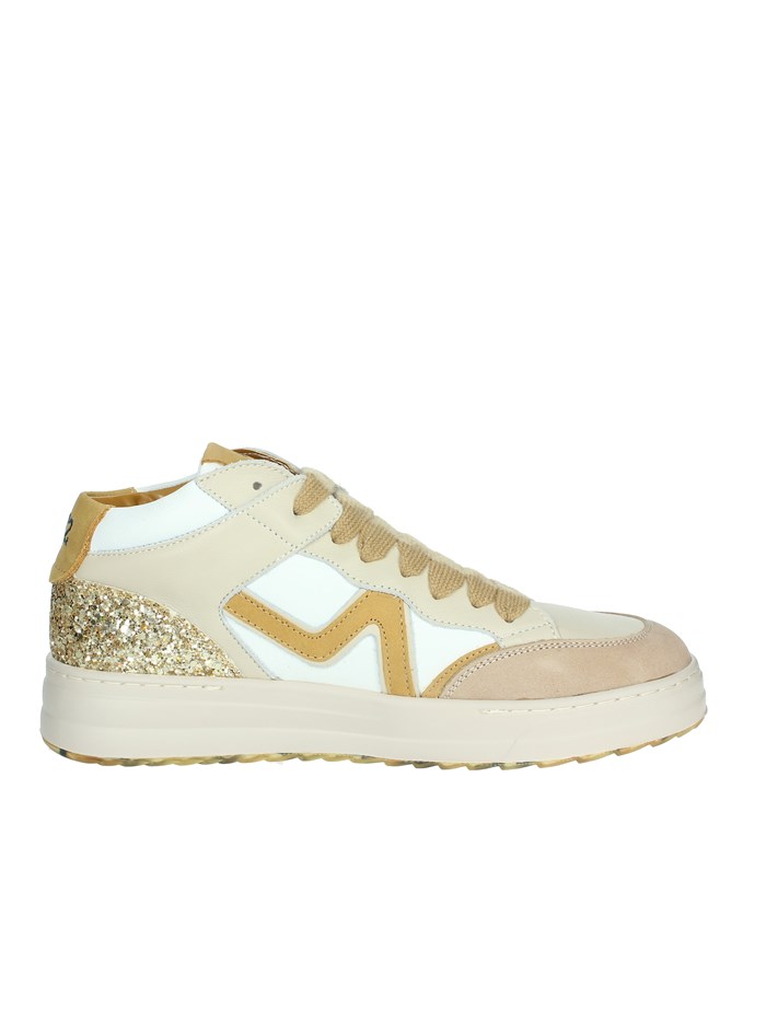 SNEAKERS ALTA AC-034 BEIGE/BIANCO