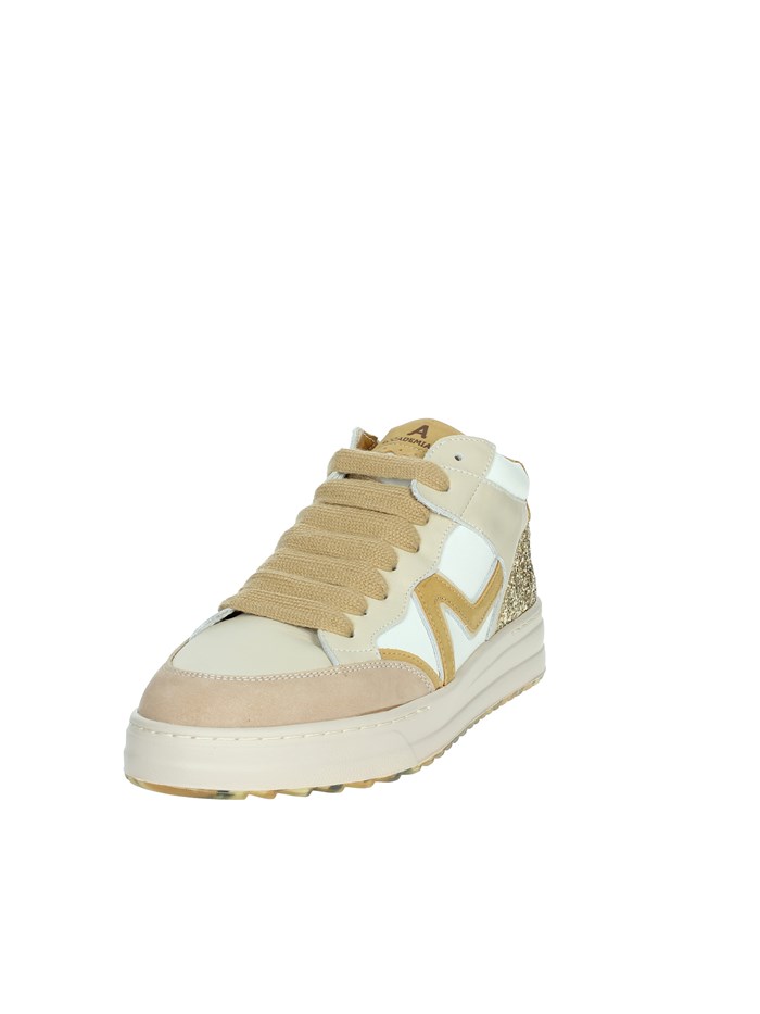 SNEAKERS ALTA AC-034 BEIGE/BIANCO