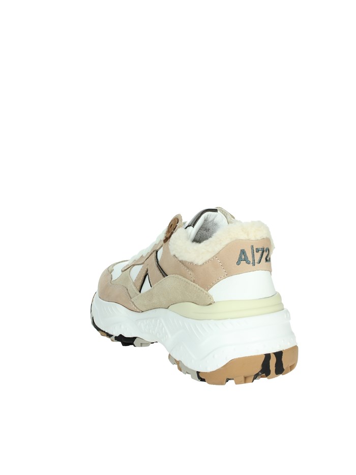 SNEAKERS BASSA AC-040 BIANCO/BEIGE