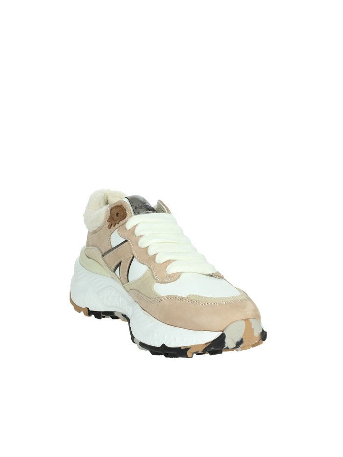 SNEAKERS BASSA AC-040 BIANCO/BEIGE