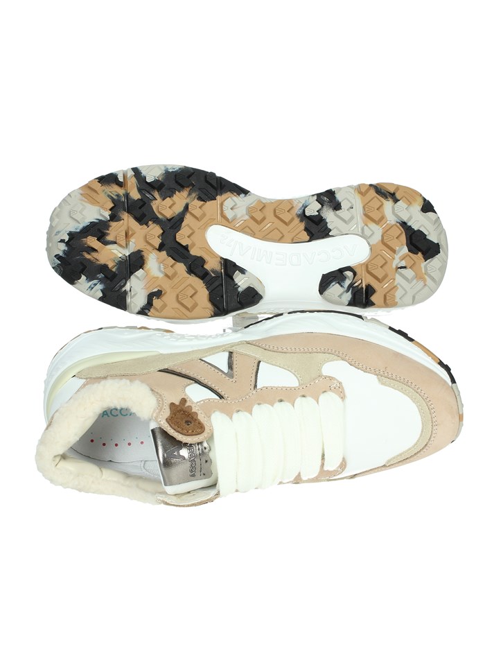 SNEAKERS BASSA AC-040 BIANCO/BEIGE