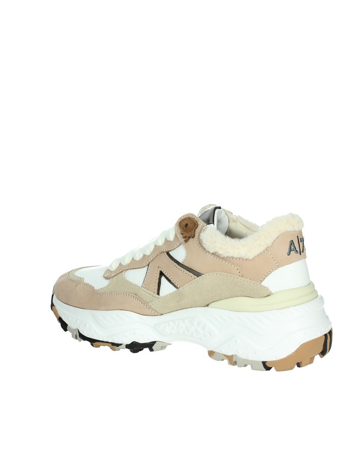 SNEAKERS BASSA AC-040 BIANCO/BEIGE