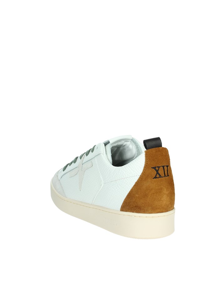 SNEAKERS BASSA JUMP BIANCO/CUOIO