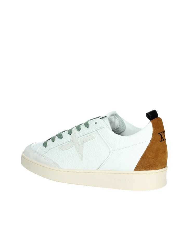 SNEAKERS BASSA JUMP BIANCO/CUOIO