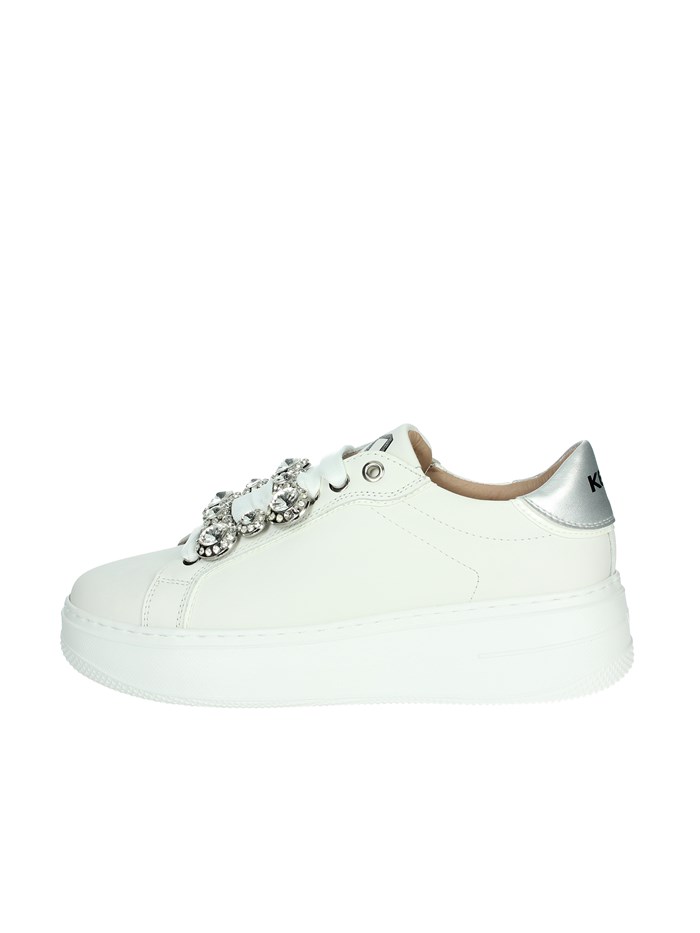 SNEAKERS BASSA K-9881 BIANCO