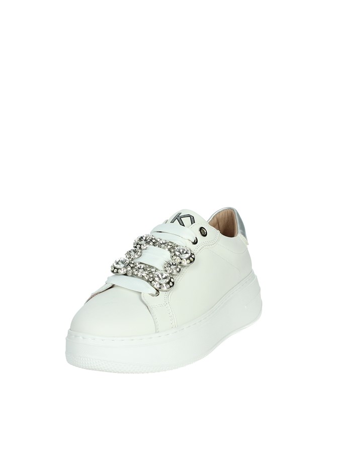 SNEAKERS BASSA K-9881 BIANCO