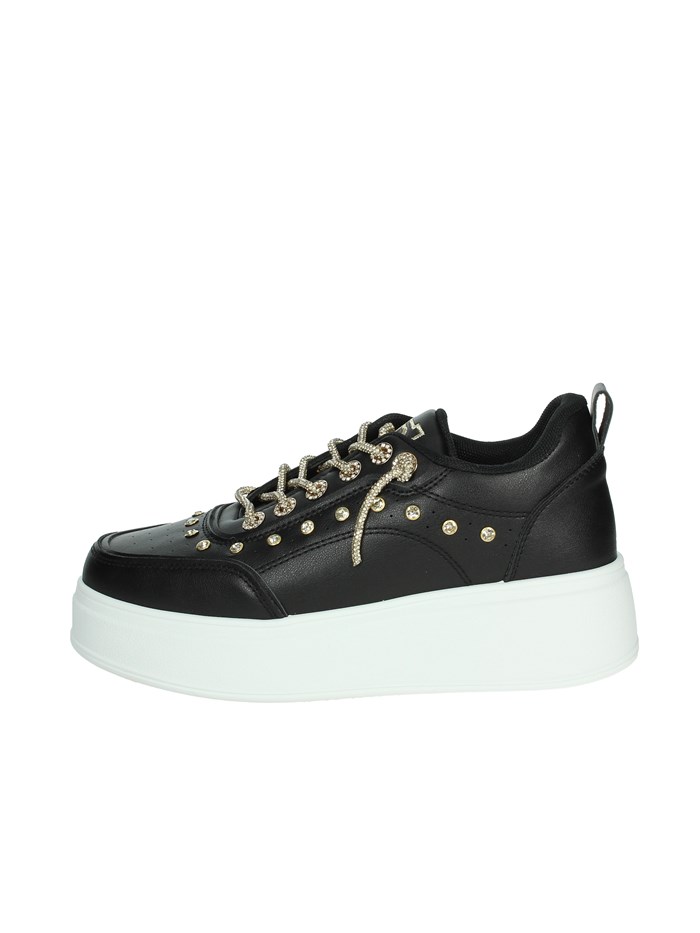 SNEAKERS BASSA 8729 NERO