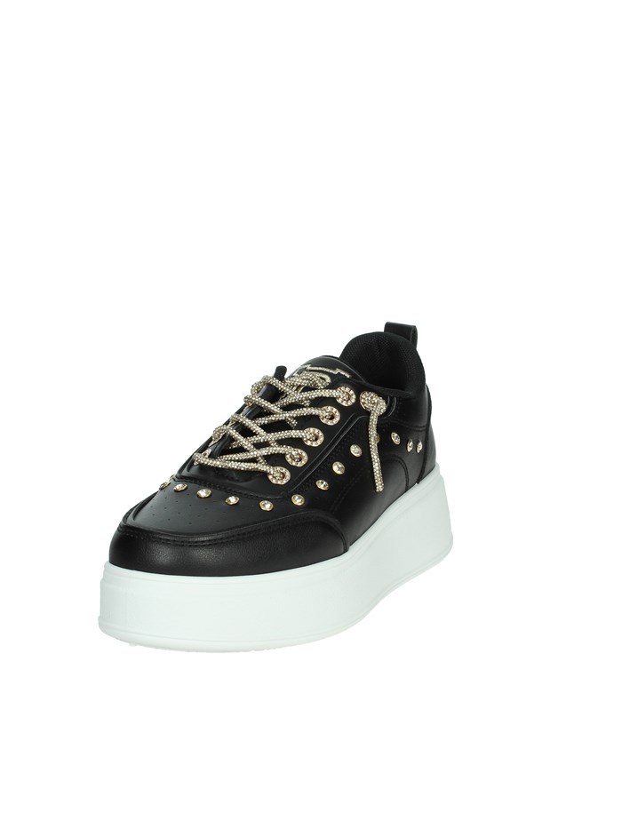 SNEAKERS BASSA 8729 NERO