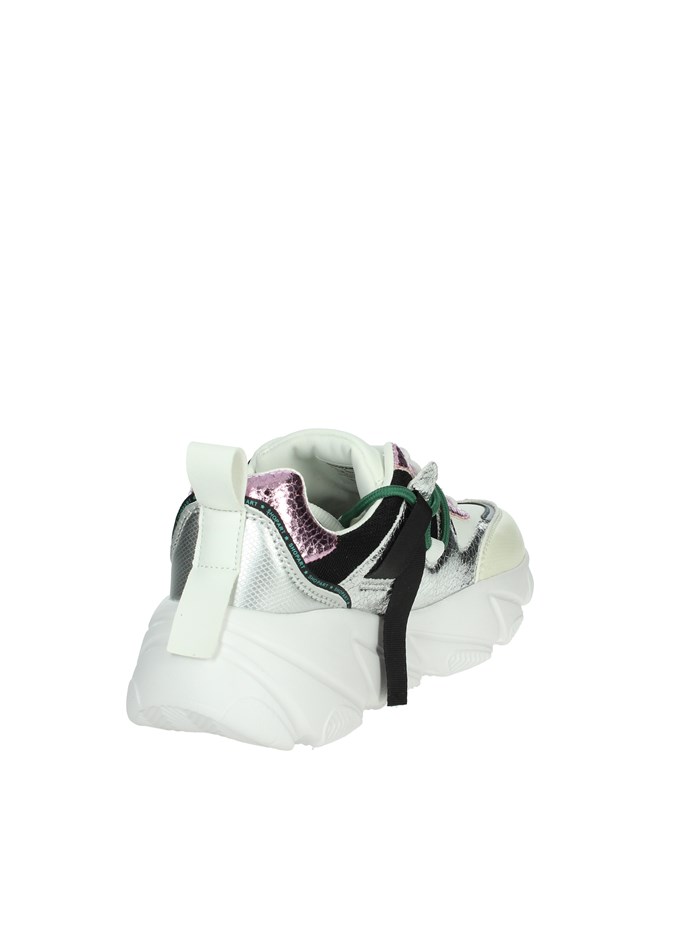 SNEAKERS BASSA SASF240928 BIANCO/FUCSIA