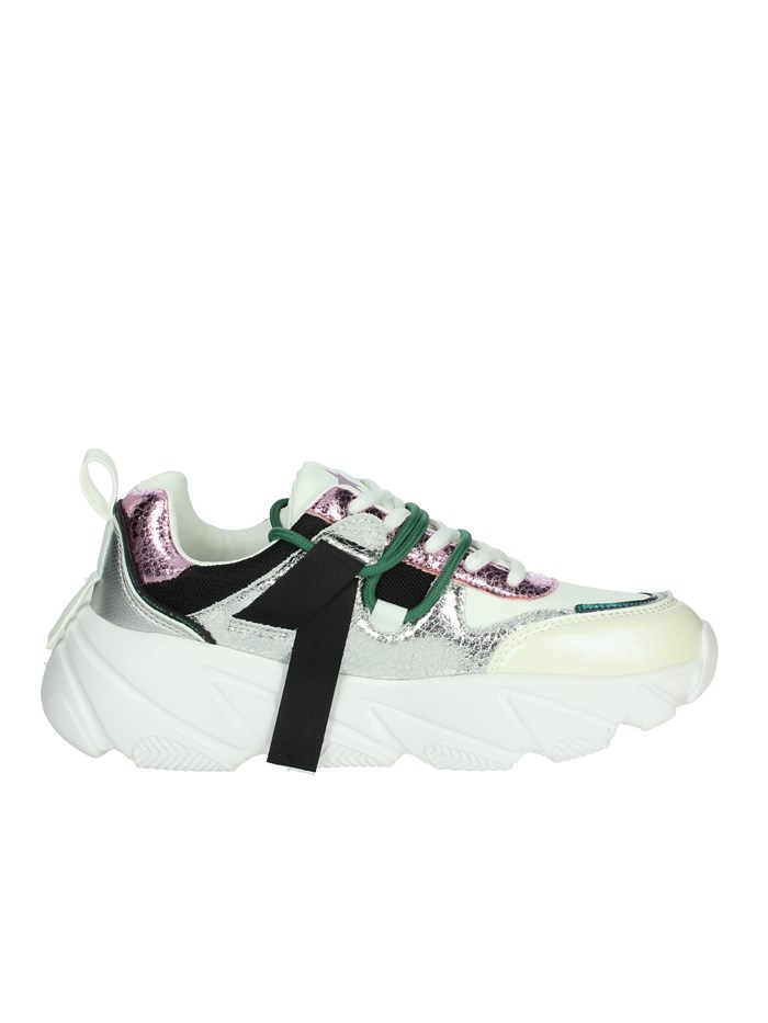 SNEAKERS BASSA SASF240928 BIANCO/FUCSIA