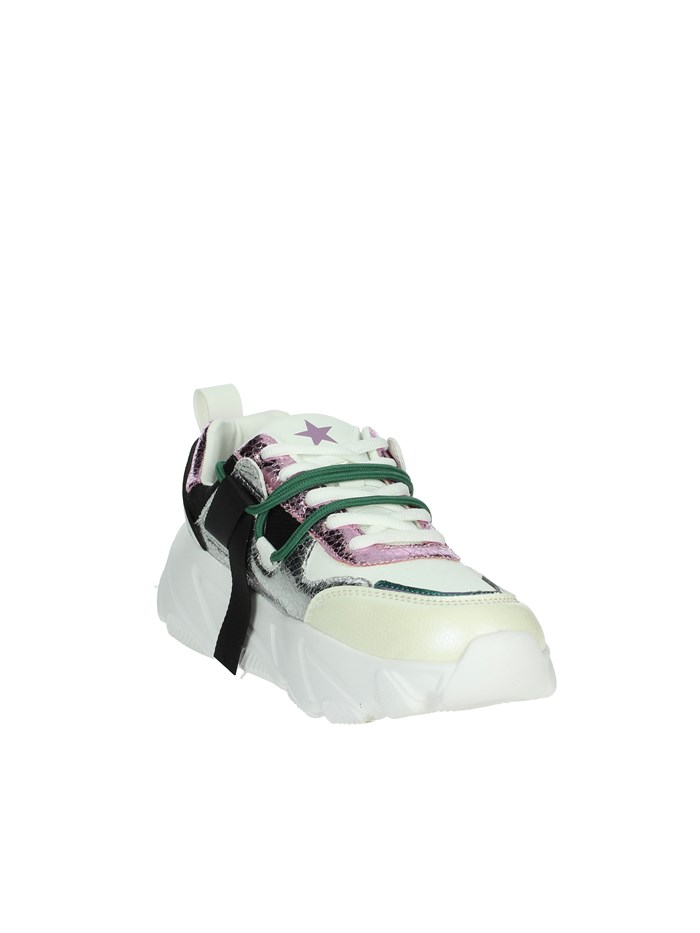 SNEAKERS BASSA SASF240928 BIANCO/FUCSIA