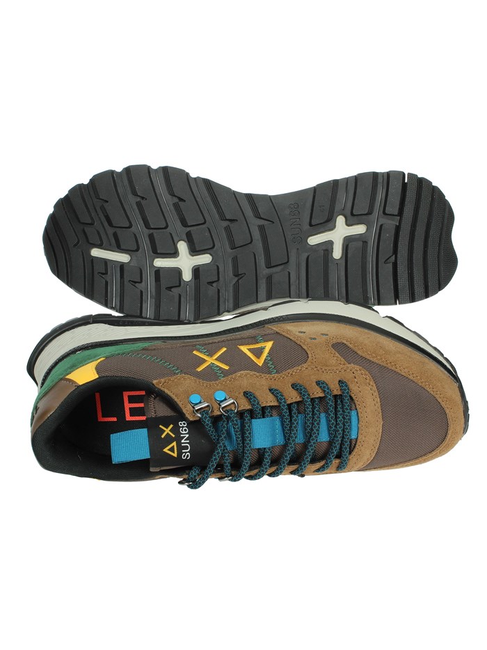 SNEAKERS BASSA Z44128 MARRONE