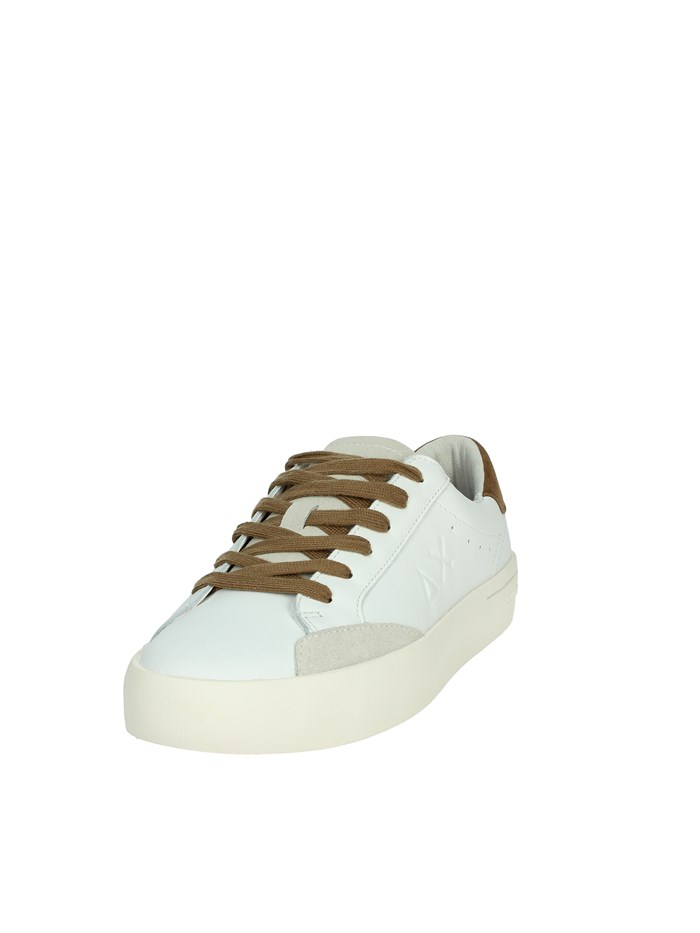 SNEAKERS BASSA Z44125 BIANCO/CUOIO