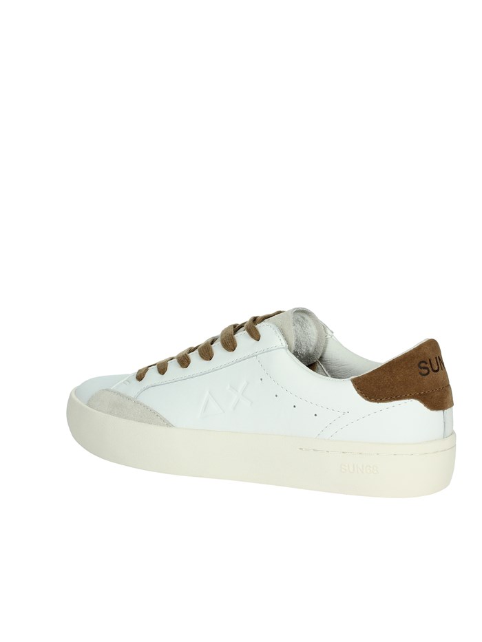 SNEAKERS BASSA Z44125 BIANCO/CUOIO