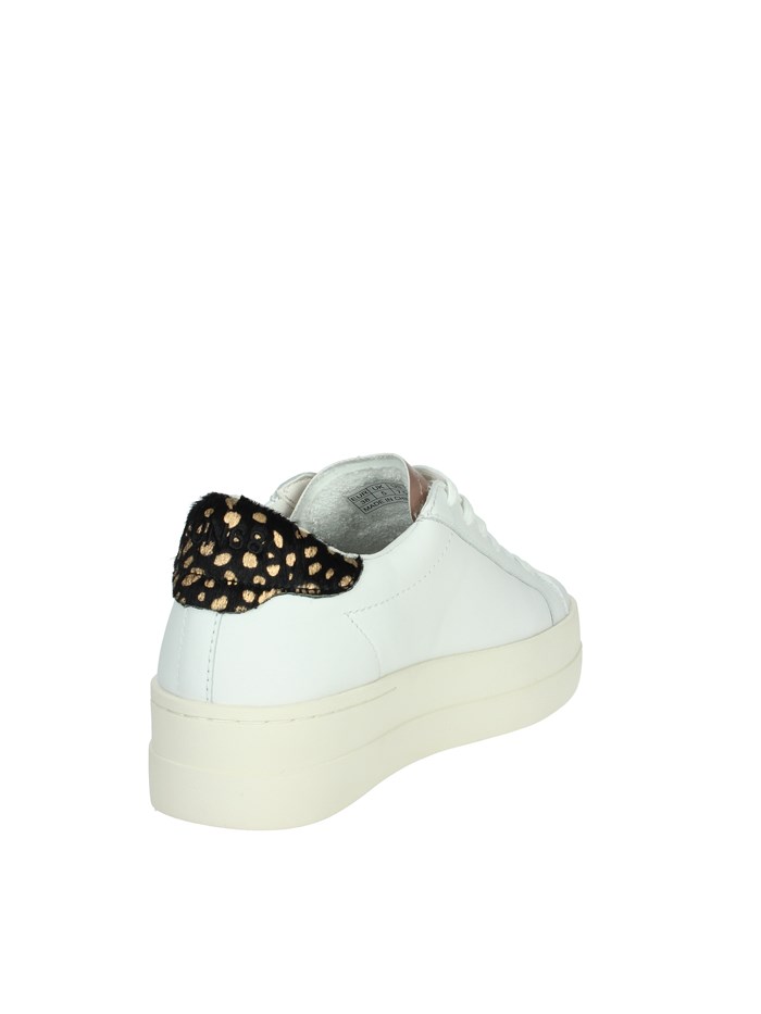 SNEAKERS BASSA Z44223 BIANCO/ORO