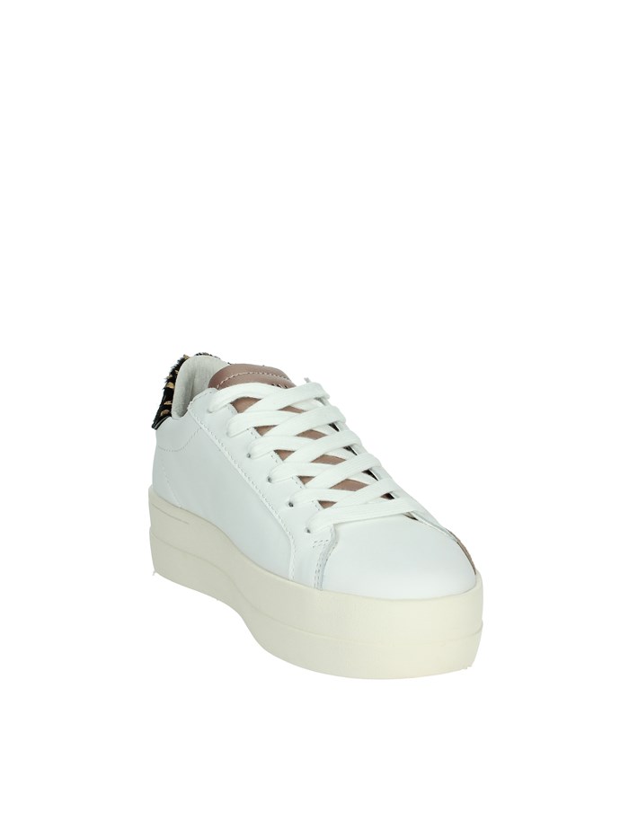 SNEAKERS BASSA Z44223 BIANCO/ORO