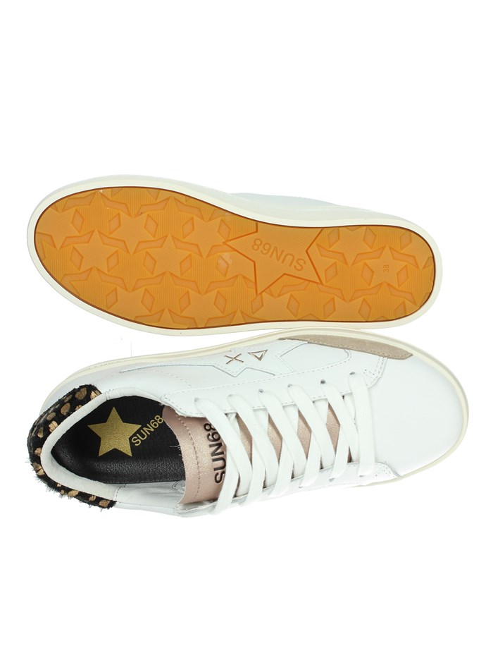 SNEAKERS BASSA Z44223 BIANCO/ORO