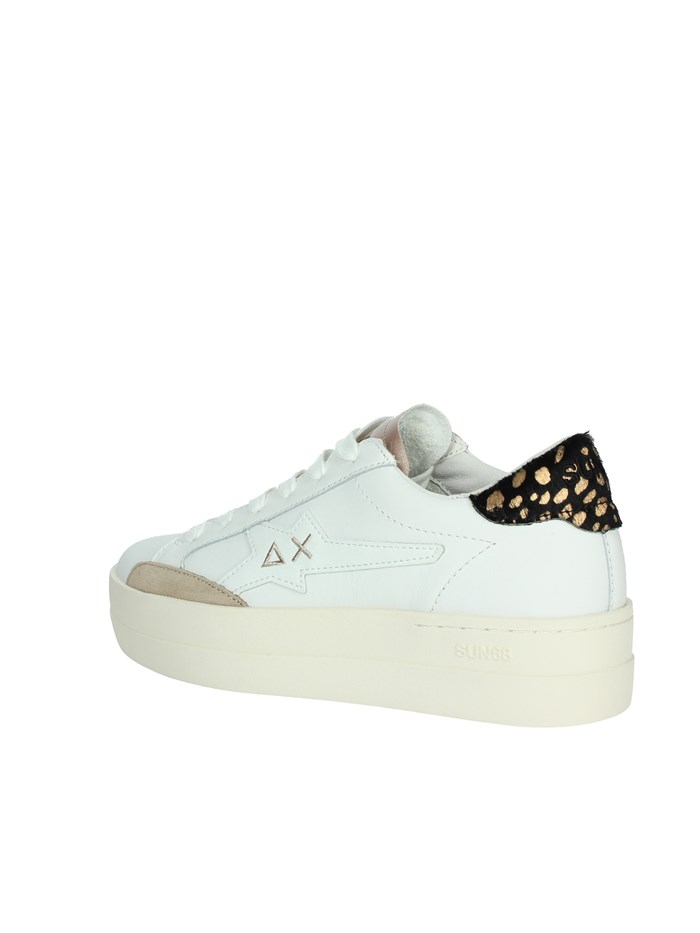 SNEAKERS BASSA Z44223 BIANCO/ORO