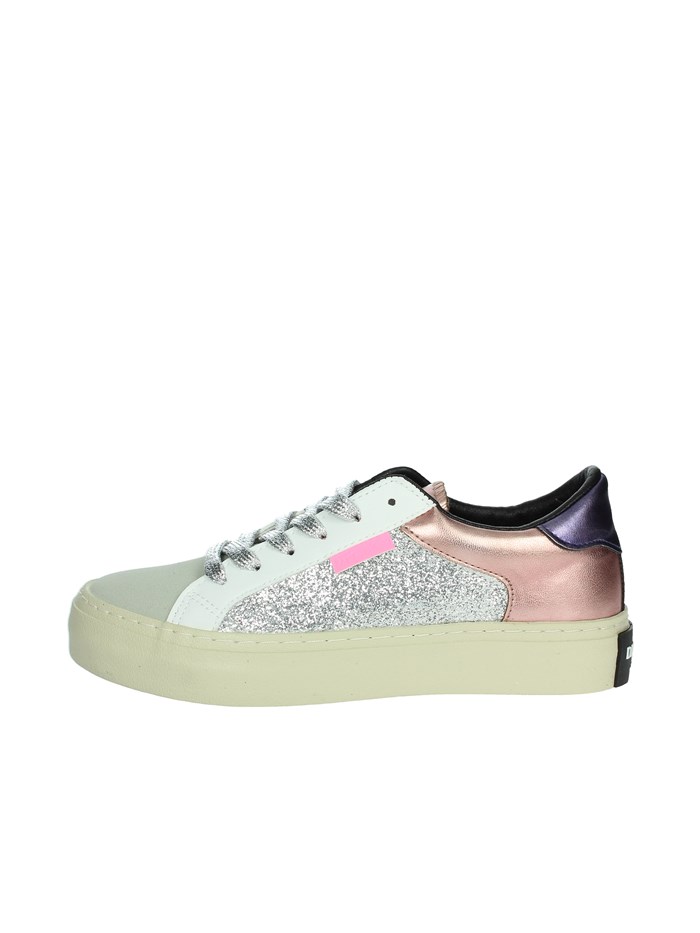 SNEAKERS BASSA DFSH367015 ARGENTO/ROSA