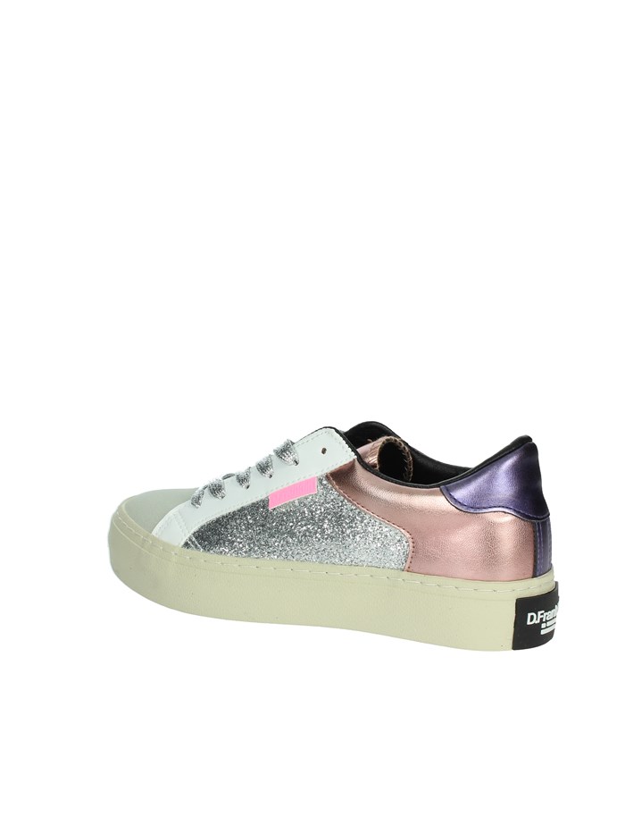 SNEAKERS BASSA DFSH367015 ARGENTO/ROSA