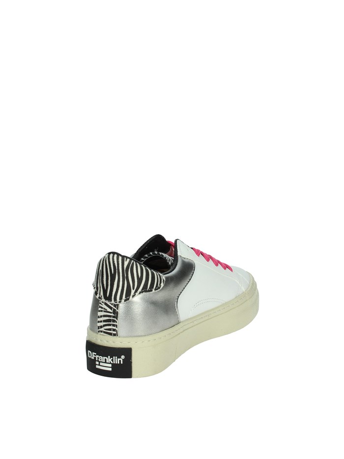 SNEAKERS BASSA DFSH367016 BIANCO/ARGENTO