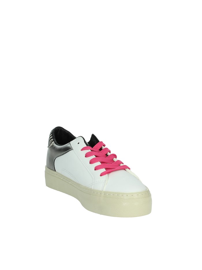 SNEAKERS BASSA DFSH367016 BIANCO/ARGENTO