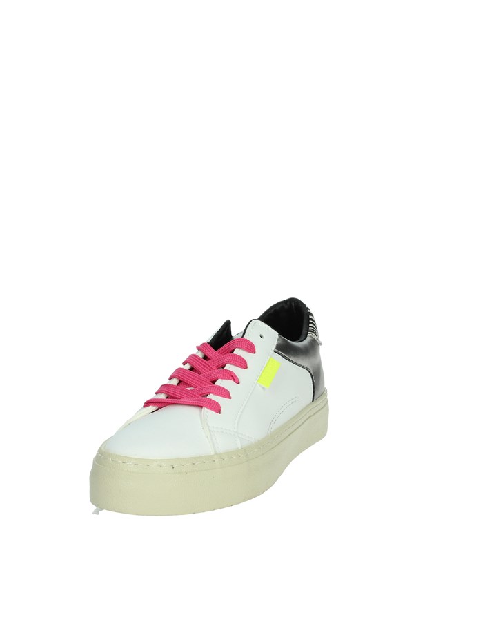 SNEAKERS BASSA DFSH367016 BIANCO/ARGENTO