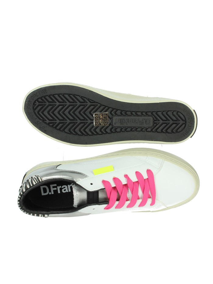 SNEAKERS BASSA DFSH367016 BIANCO/ARGENTO