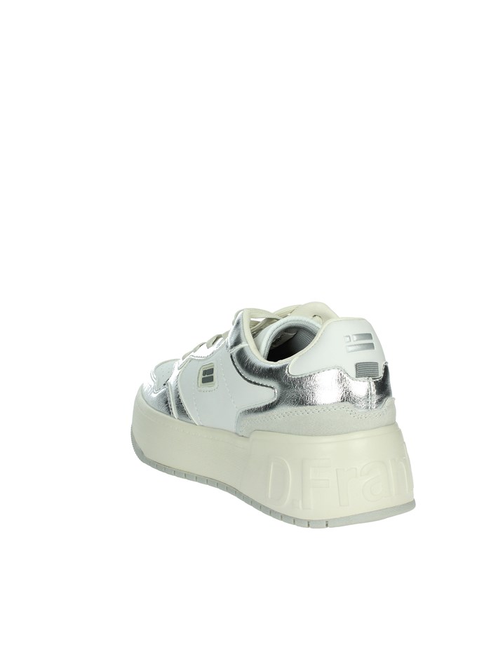 SNEAKERS BASSA DFSH321088 BIANCO/ARGENTO